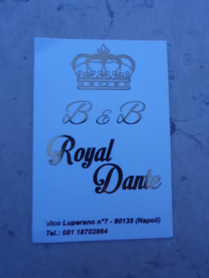Royal Dante Bed & Breakfast Napoli Eksteriør bilde
